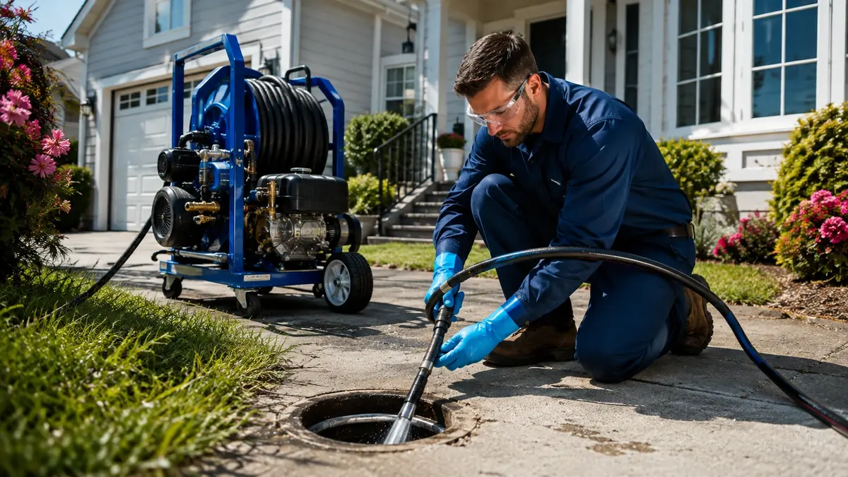 Residential Hydro Jet Drain Cleaning in Acton